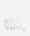 Soho Home White Barwell Crystal Highball Glass Set