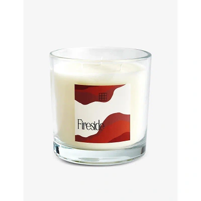 Soho Home Bassett Fireside Large Scented Candle 650g In White