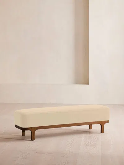 Soho Home Belsa Bench In Neutral