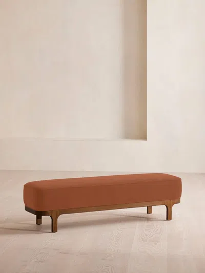 Soho Home Belsa Bench In Brown