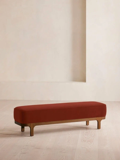 Soho Home Belsa Bench In Orange