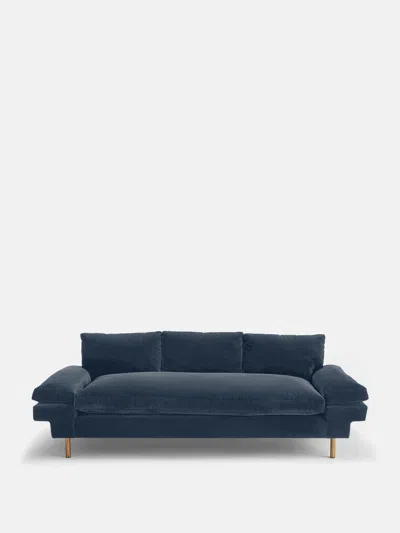 Soho Home Bristol Sofa In Grey Blue