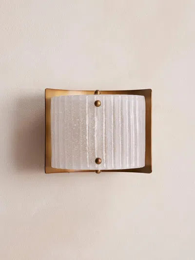 Soho Home Bronte Wall Sconce In White