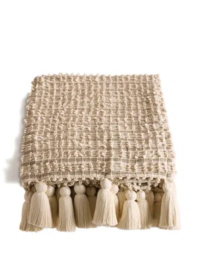 Soho Home Cassia Throw In Brown