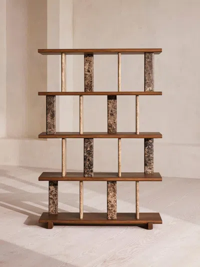 Soho Home Cassius Shelving In Brown