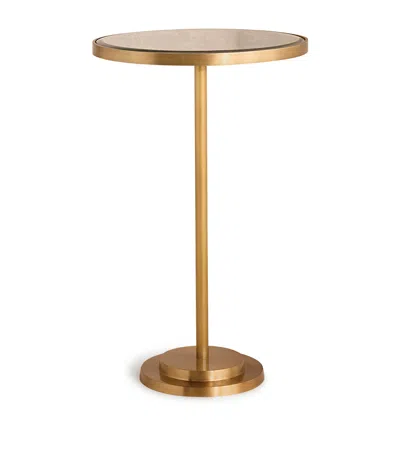 Soho Home Cinema Side Table In Gold