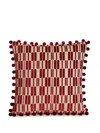 Soho Home Claudius Cushion (50cm X 50cm) In Red