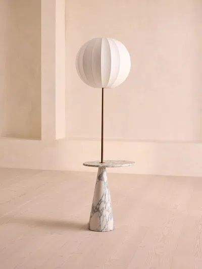 Soho Home Coletta Floor Lamp In Neutral