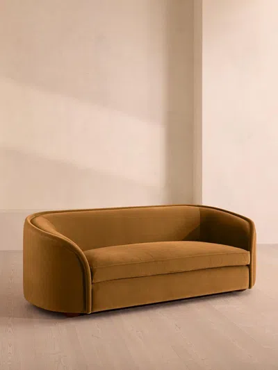 Soho Home Conall Three Seater Sofa In Brown