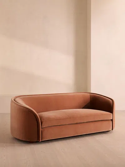 Soho Home Conall Three Seater Sofa In Brown