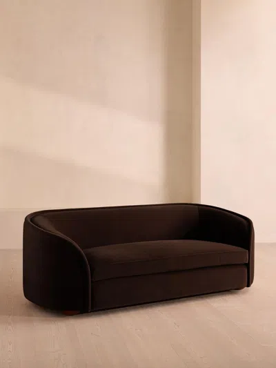 Soho Home Conall Three Seater Sofa In Brown