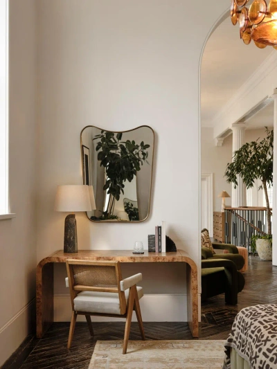 Soho Home Cooper Wall Mirror In Metallic