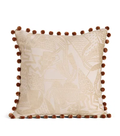 Soho Home Daxton Cushion In Neutral