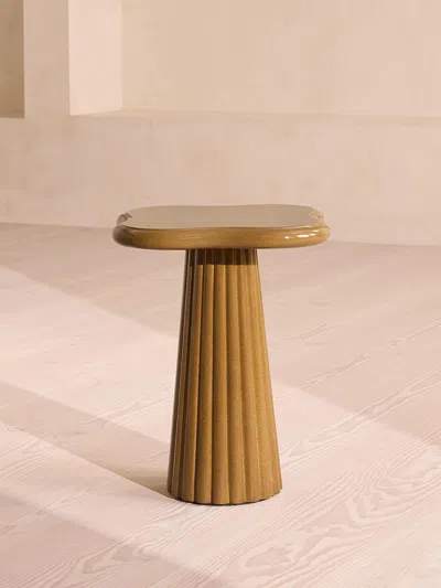 Soho Home Dayton Outdoor Side Table In Neutral