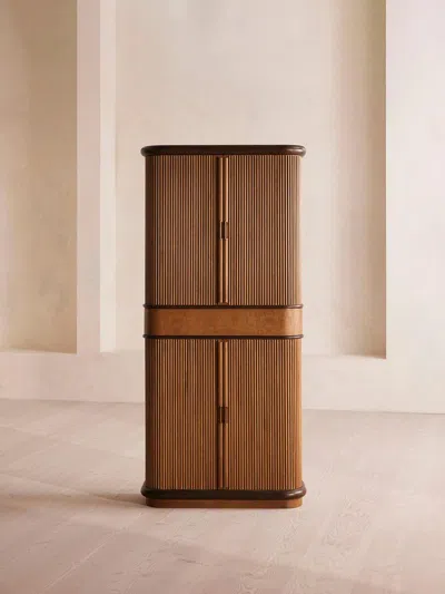 Soho Home Dorian Entryway Closet In Brown