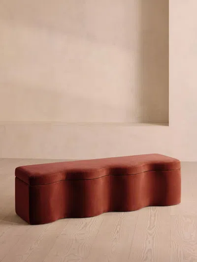 Soho Home Eli Storage Bench In Brown