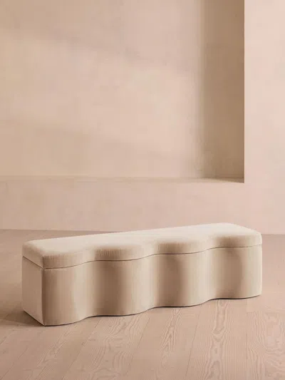 Soho Home Eli Storage Bench In White