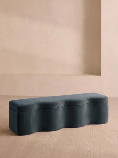 Soho Home Eli Storage Bench In Gray