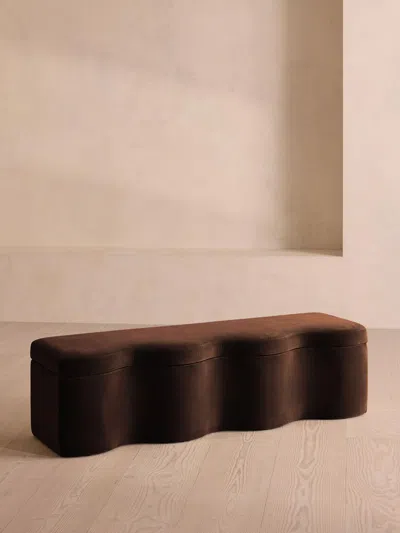 Soho Home Eli Storage Bench In Brown