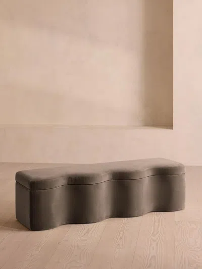 Soho Home Eli Storage Bench In Brown