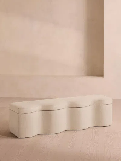 Soho Home Eli Storage Bench In Neutral