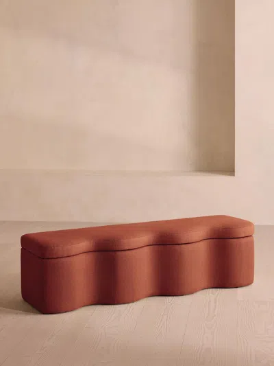 Soho Home Eli Storage Bench In Brown