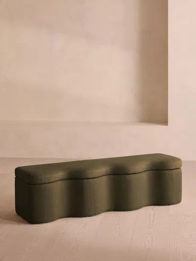 Soho Home Eli Storage Bench In Brown