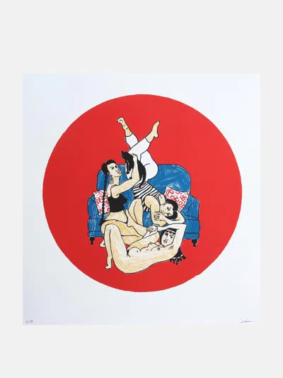 Soho Home Eliza Hopewell Les Demoiselles D'lewisham In Red