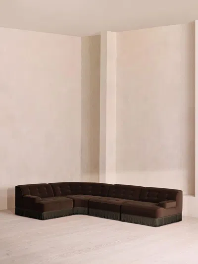 Soho Home Elowen Modular Sofa In Brown