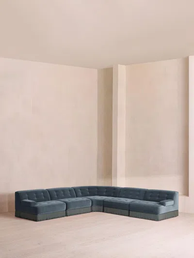Soho Home Elowen Modular Sofa In Blue
