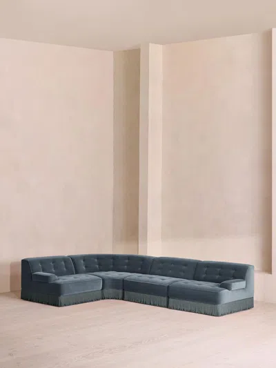 Soho Home Elowen Modular Sofa In Blue