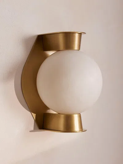Soho Home Enzo Wall Light In Gold
