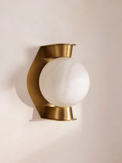 Soho Home Enzo Wall Light In Gold