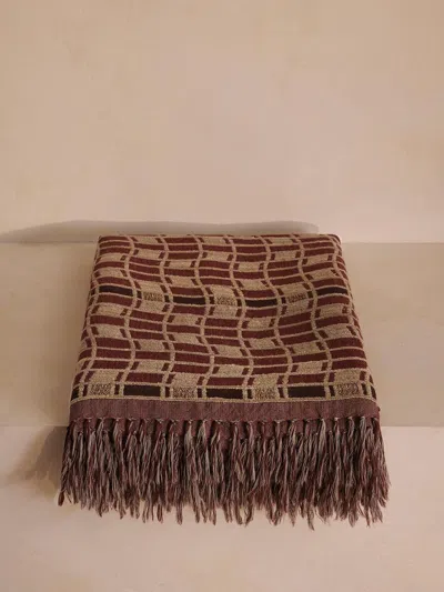 Soho Home Erin Throw In Red