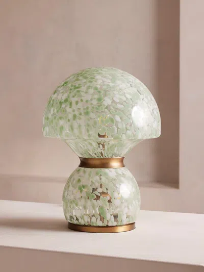 Soho Home Esme Table Lamp In Green