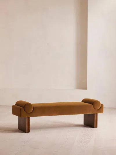 Soho Home Esther Bench In Brown