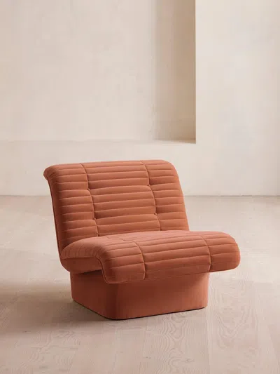 Soho Home Ewan Armchair In Orange
