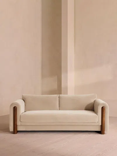 Soho Home Faarell Three Seater Sofa In Neutral