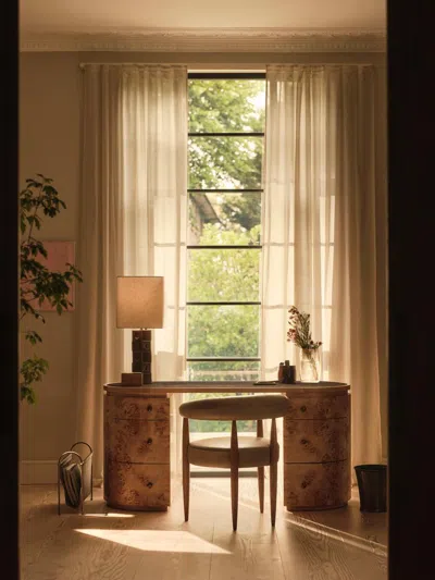 Soho Home Farley Desk In Brown