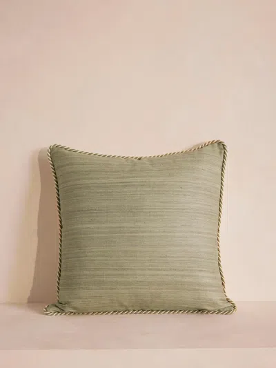 Soho Home Florence Square Cushion In Gray