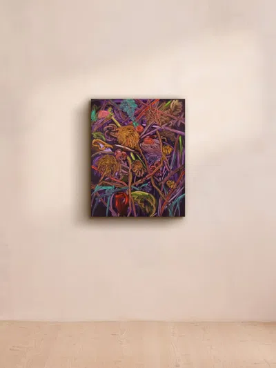 Soho Home 'florist's Floor Chrysanthemums' By Barbara Howey In Multi