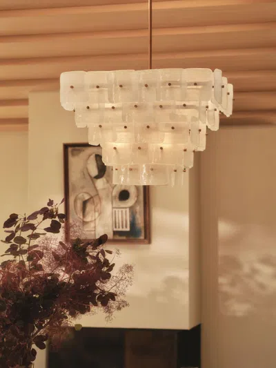 Soho Home Francis Chandelier In Gray