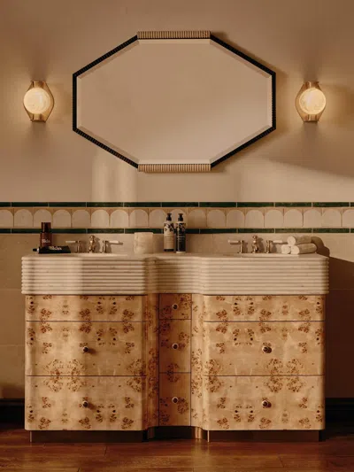 Soho Home Garbo Double Vanity In Neutral