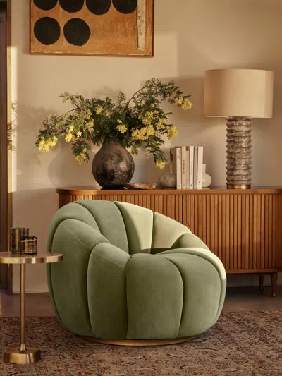 Soho Home Garret Armchair In Green