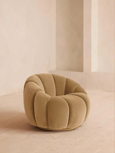 Soho Home Garret Armchair In Brown