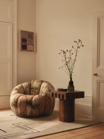 Soho Home Garret Armchair In Brown