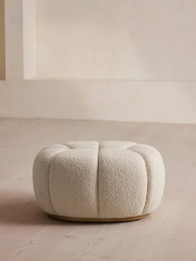 Soho Home Garret Footstool In Gray