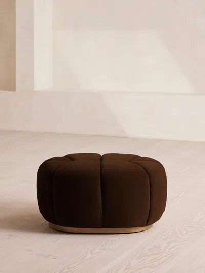 Soho Home Garret Footstool In Brown