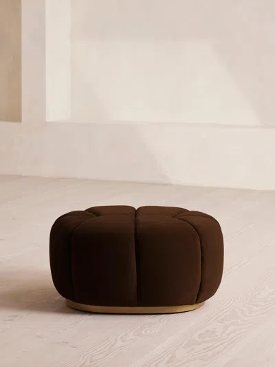Soho Home Garret Footstool In Brown