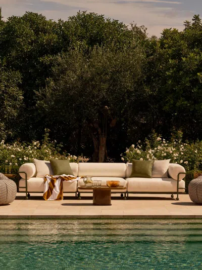 Soho Home Gaspard Five Seater Sofa In Neutral